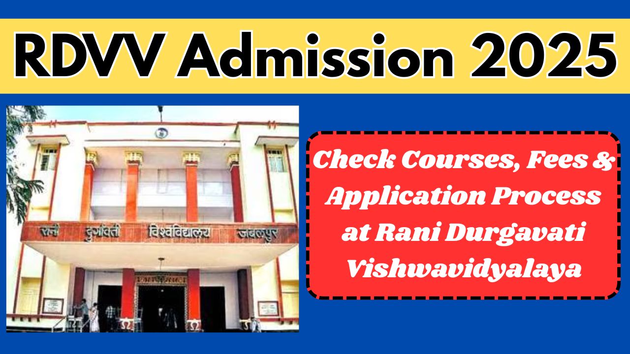 RDVV Admission 2025