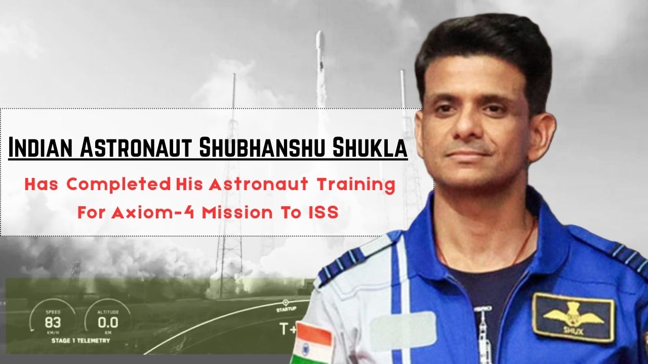 Indian Astronaut Shubhanshu Shukla