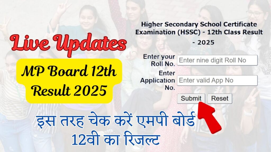 MP Board 12th Result 2025