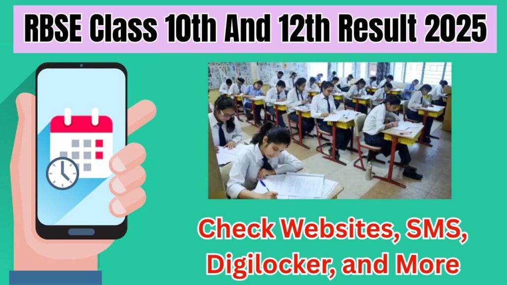 RBSE Class 10th And 12th Result 2025