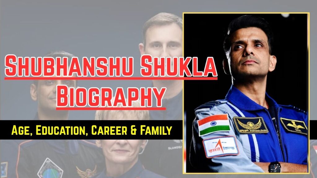 Shubhanshu Shukla Biography