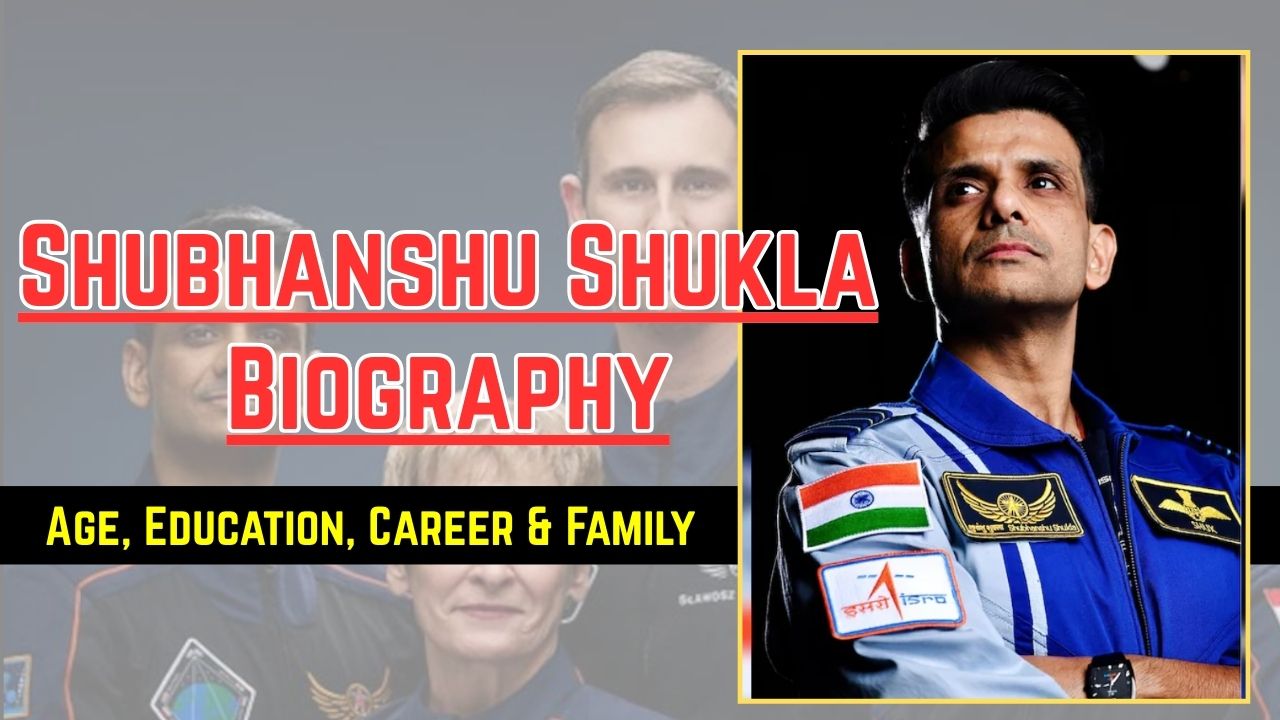Shubhanshu Shukla Biography